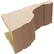 Ekena Millwork 6"W x 12"D x 6"H Wide Del Monte Rough Cedar Woodgrain TimberThane Corbel, Primed Tan CORUR06X12X06DELRCPR - alternate 3